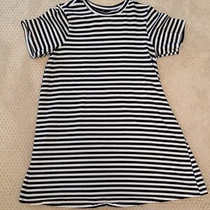 Tuckernuck Black and White Striped Dress Sz S